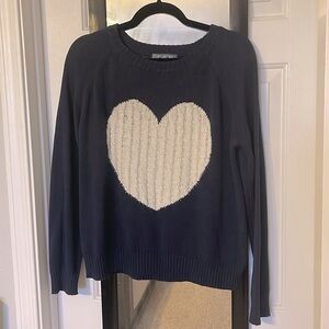 VICI Heart Cable Knit Sweater ~ Medium